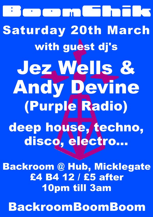 Boomchik flyer