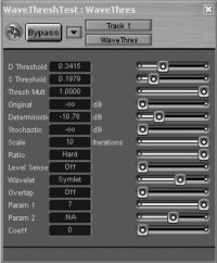 Wavethresh screenshot
